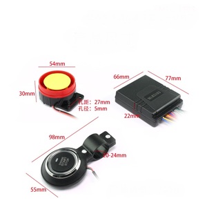Alarma de Seguridad para Motocicleta con Arranque Remoto y Llave Inteligente, con Botón de Encendido, <span class=keywords><strong>BCS</strong></span>-1205 - Product Image 2