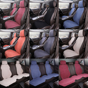 Housses de siège de voiture de luxe en daim à perforation ultra-mince coussins de siège pour Toyota/<span class=keywords><strong>BMW</strong></span>/Honda - Product Image 2