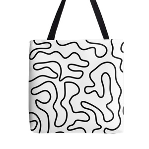 Bolsa de Compras Ecológica, Natural, con Estampado Personalizado, Logotipo Personalizado, a Todo Color, Gruesa y Resistente, con Cierre, de Lona y Algodón - Product Image 1