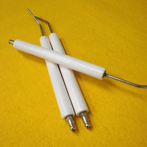 Nhà sản xuất tùy chỉnh 95% alumina lò gốm các bộ phận ngọn lửa ignitor Al2O3 gốm điện cực kim - Product Image 6