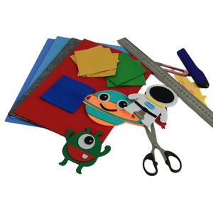 ชุดเครื่องมืองานฝีมือทำจากผ้าสักหลาด DIY ชุดเย็บผ้าสักหลาดสำหรับเด็ก กิจกรรมงานฝีมือ ชุดเย็บผ้าสักหลาดแบบกำหนดเองสำหรับงานอดิเรกของฉัน ชุดเย็บผ้าสำหรับผู้เริ่มต้น - Product Image 4