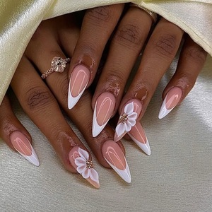 <span class=keywords><strong>Uñas</strong></span> Postizas Hechas a Mano al por Mayor, Marca Privada, <span class=keywords><strong>Uñas</strong></span> Falsas Personalizadas Reutilizables, Proveedor de Puntas de <span class=keywords><strong>Uñas</strong></span> de Lujo - Product Image 3