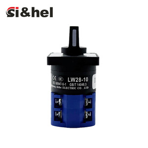 टिकाऊ प्लास्टिक से बने उपकरणों के लिए LW28-10/2 500a 690 बनाम ip21 360 रोटरी स्विच चयनकर्ता - Product Image 3