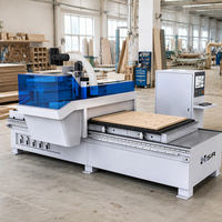 Machine de découpe CNC HSR ATC pour la fabrication de portes d'armoires de cuisine, la découpe de meubles en bois, machine de travail du bois