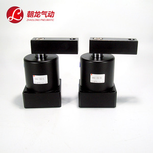 กระบอกลมหมุนได้ Zhaolong รุ่น Src-50 L R หมุนได้ 90 องศา กระบอกกดจับยึด ตัวกระบอกเหล็ก ข้อต่อเกลียว - Product Image 1