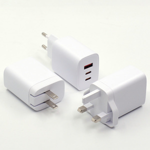 Caricatore da Muro Pieghevole USA con <span class=keywords><strong>3</strong></span> Porte PD PPS GaN 65W Tipo C, Ricarica Super Veloce per iPhone, Google, Laptop - Product Image 5