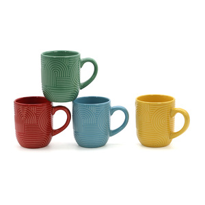 Tazas de Cerámica de Porcelana, Diseño Moderno, Color Sólido, Suministros para Hoteles, Accesorios para Habitaciones - Product Image 1