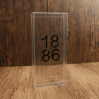 Klar Großhandel Benutzerdefinierte kleine Schönheit Folding Klar PVC PET Kunststoff Transparent Verpackung Boxen für Kosmetik produkt