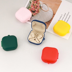 Étui pour écouteurs en silicone compatible avec les écouteurs sans fil SHOKZ <span class=keywords><strong>OpenFit</strong></span> T910, étui de protection, vente en gros d'usine, étui pour écouteurs - Product Image 2