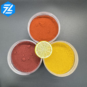 Oxyde de fer Pigment poudre rouge jaune vert bleu couleur pour cuir et revêtement oxyde ferrique Alternative - Product Image 6