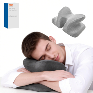 <span class=keywords><strong>Oreiller</strong></span> de sieste ergonomique en mousse à mémoire de forme YUE RISE, soutien zoné, non toxique et durable, parfait pour le bureau, la sieste au bureau - Product Image 1