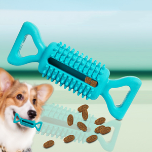 Jouets pour chiens Solitude résistants aux morsures et aux mastications, bâtonnets de dentition, balles d'entraînement pour le nettoyage des dents, en caoutchouc durable - Product Image 1