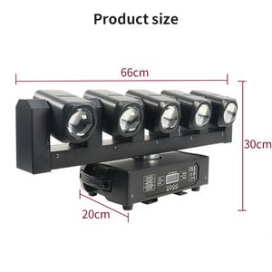 Equipo de Iluminación para Escenarios, Luz Móvil de Haz de 380° RGBW - Product Image 5