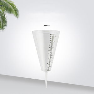 <span class=keywords><strong>Pluviomètre</strong></span> conique transparent en plastique pour jardin et extérieur, modèle météorologique HUAFU 005, tasse de mesure de pluie portable - Product Image 3