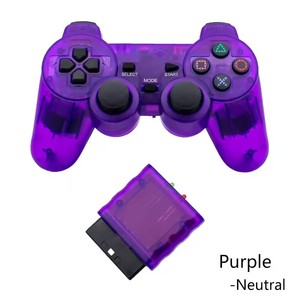 Hot Sale Wireless <b>Controller</b> for <b>PS2</b>/PS1 Gamepad Dual Vibration Shock for Sony Playstation 2 Gamepad USB PC Game Console - Product Image 3
