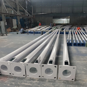 Customized 3-12 Meter Steel <strong>Octagonal</strong> Street <strong>Light</strong> <strong>Pole</strong> Waterproof for Road and Residential Areas - Product Image 1