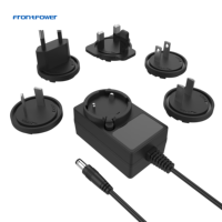 Adaptateur secteur interchangeable Frontpower 12V 2A DC pour diffuseur, caméra CCTV