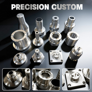 Servicio de Mecanizado Personalizado de Fábrica de Shenzhen, Piezas de Fresado CNC de 5 Ejes en Acero Inoxidable y Aluminio Anodizado - Product Image 1
