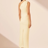 Nouvelle Robe Femme Tendance, Douce, Tissée, Écologique, Dos Nu, Style Élégant, Coupe Ajustée aux Hanches