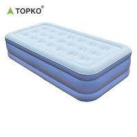 TOPKO Matelas intérieur et extérieur de haute qualité Lit auto-gonflant à air Lit gonflable Matelas gonflables Lit