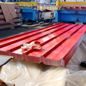 Roofing <b>Sheet</b> RAL Color PPGL Roof Color Coated Corrugated Metal Roof <b>Tile</b> - Product Image 1