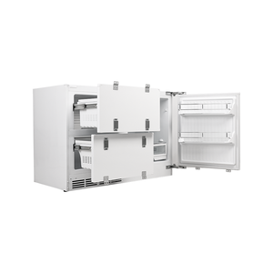 196L Built-in <b>Refrigerator</b> 1110mm Counter Double Door Frost-Free Grade 1 Digital Display Compressor Low Noise Household - Product Image 2