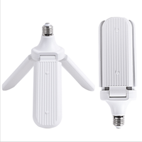 Ampoule LED en forme d'éventail pour usage résidentiel en gros, 45 W, lumière blanche, économie d'énergie