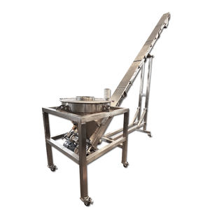 U-shaped Adjustable Spiral Conveyor for Farm Manufacturing Plant Food Shop Use Stainless Steel High Capacity Grain Powder Sludge - Product Image 1