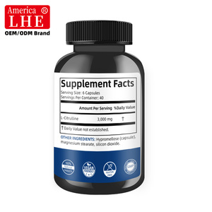 Complément de L-Citrulline de Fabrication GMP pour la Récupération Musculaire et la Pompe Musculaire pour Hommes et Femmes – 240 Capsules de L-Citrulline - Product Image 5