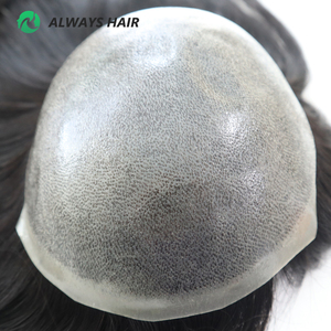 Prótesis Capilar <span class=keywords><strong>de</strong></span> Polipiel con Inyección 7x9, Liso Natural, Todas las Longitudes 14" 16", Toupee <span class=keywords><strong>de</strong></span> PU para Mujeres con Pérdida <span class=keywords><strong>de</strong></span> <span class=keywords><strong>Cabello</strong></span> - Product Image 4