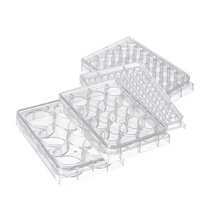 Plaque de culture cellulaire en plastique jetable à 96 puits pour applications de microplaque - Product Image 4