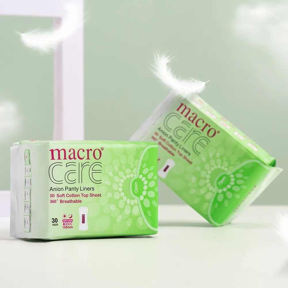 Private Label controllo degli odori Dry Comfort uso quotidiano salvaslip funzionale infuso di erbe per le donne