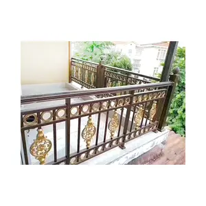 中国制造定制豪华户外楼梯栏杆图片设计
