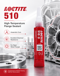 <span class=keywords><strong>LOCTITE</strong></span> 510 Mastic Anaérobie Haute Température pour Joints de Brides, Pâte Rose pour Joints Métalliques Rigides en Aluminium et Acier - Product Image 5