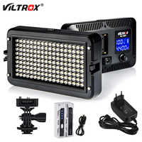 Panneau lumineux vidéo LED bicolore Viltrox VL 162T 3200-5600K CRI95+ à intensité variable, alimentation DC, éclairage de studio photo