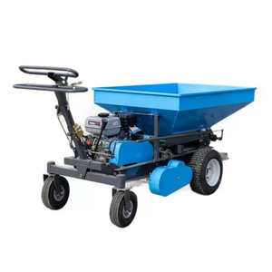 Épandeur à boîte de vitesses autopropulsé le plus vendu, à double disque, pour une distribution uniforme des semences, des <span class=keywords><strong>engrais</strong></span> et des matériaux granulaires à usage agricole - Product Image 1