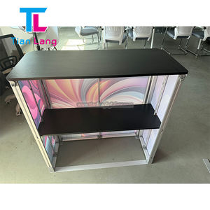 Tablero de mesa luminoso de acrílico blanco de Montaje simple, equipo de feria comercial, pantalla de caja de luz para actividades de recepción y exposiciones - Product Image 6