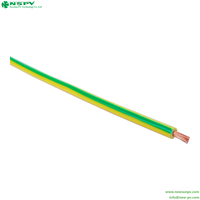 Câble de terre en cuivre de 4 mm en gros, meilleur prix, câble de mise à la terre NSPV avec isolation en PVC et XLPE, courant nominal de 30 A