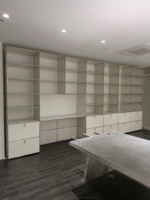 Moderner Edelstahl-Modul-Aufbewahrungsschrank, multifunktional, schlicht, dekoratives Sideboard für das Wohnzimmer, Mittelalter-Stil, rostfrei