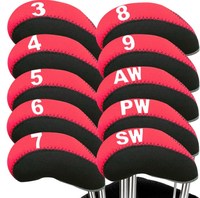 Ensemble de housses de tête de Golf pour Club de Golf, couvre-têtes, accessoires de Sport, housses de tête de canne à bille, étui de protection en fer, 1 à 10 pièces
