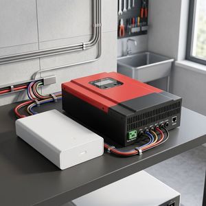 Régulateur <span class=keywords><strong>solaire</strong></span> MPPT DAH Solar pour applications domestiques, extérieures, <span class=keywords><strong>camping</strong></span>-cars et alimentation <span class=keywords><strong>solaire</strong></span> - Product Image 1