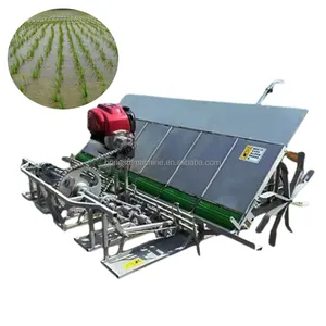 Alta eficiência caminhada automática tipo arroz transplanter arroz paddy planting seeders máquina no japão