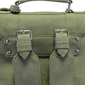 Vải vai thời trang túi vải chiến thuật Ba lô Đức Ba lô vải USA Túi ba lô kênh Túi - Product Image 6