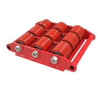 Chariot de manutention robuste pour machines, chariot de transport industriel à roulettes pour charges lourdes, chariot de manutention de marchandises