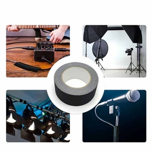 Hochleistungs-Enten kanal Wasserdichtes rückstands freies schwarzes <span class=keywords><strong>Gaffa</strong></span>-Klebeband mit starker Haftung - Product Image 6
