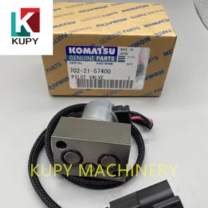 XPS inşaat makine parçaları ekskavatör hidrolik POMPA PARÇALARI 702-21-57400 KOMATSU PC200-7 PC220-7 PC200-8 Solenoid valf