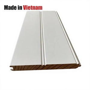 Paneles de Pared Ranurados y Encastrados de Pino Radiata Preimpregnados Personalizados de Fabricante Vietnamita, Ecológicos y Duraderos para Uso en Hoteles y Hospitales - Product Image 1