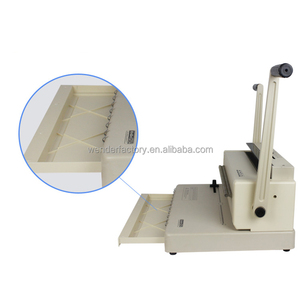 WD-W25A nhựa thương mại sách dây cuộn <span class=keywords><strong>A4</strong></span> giấy kích thước của nhãn hiệu xoắn ốc ràng buộc máy cho văn phòng - Product Image 6