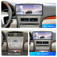 Lecteur multimédia Android MEKEDE Autoradio Car-play Auto 8core 7870 12 + 256GB Écran 12.3 pouces pour Toyota Camry 2006-2011