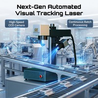 Nouvelle machine de marquage laser à fibre CNC miniature, créative et innovante, à refroidissement par air, pour gravure artistique IA, de bureau, pour carton, feutre, pierre, acrylique, métal
